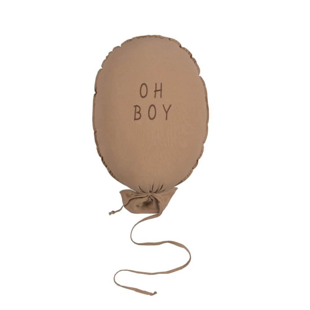 Ballon wanddecoratie bruin – oh boy