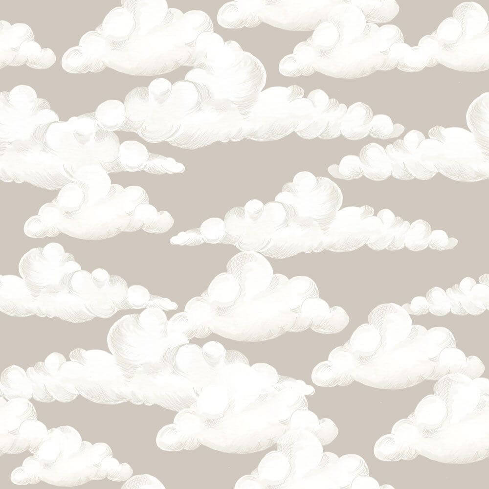 Behang – wolken