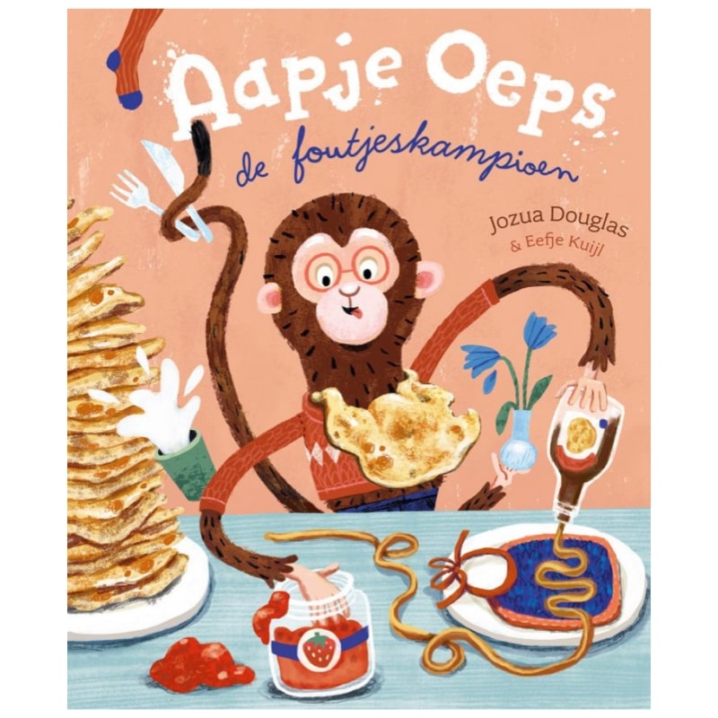 Prentenboek - Aapje Oeps De foutjeskampioen