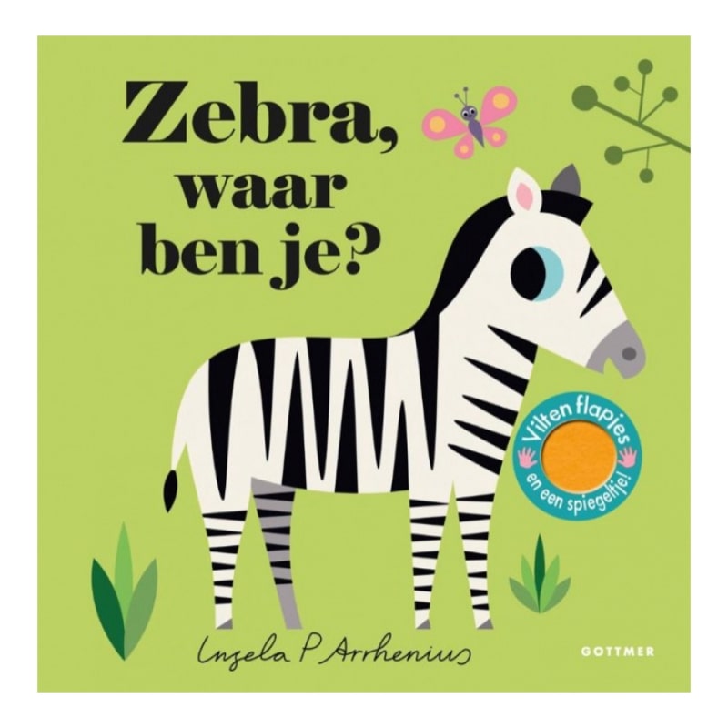 Prentenboek - Zebra waar ben je?