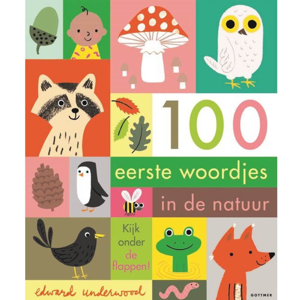 100 eerste woordjes natuur flapjesboek