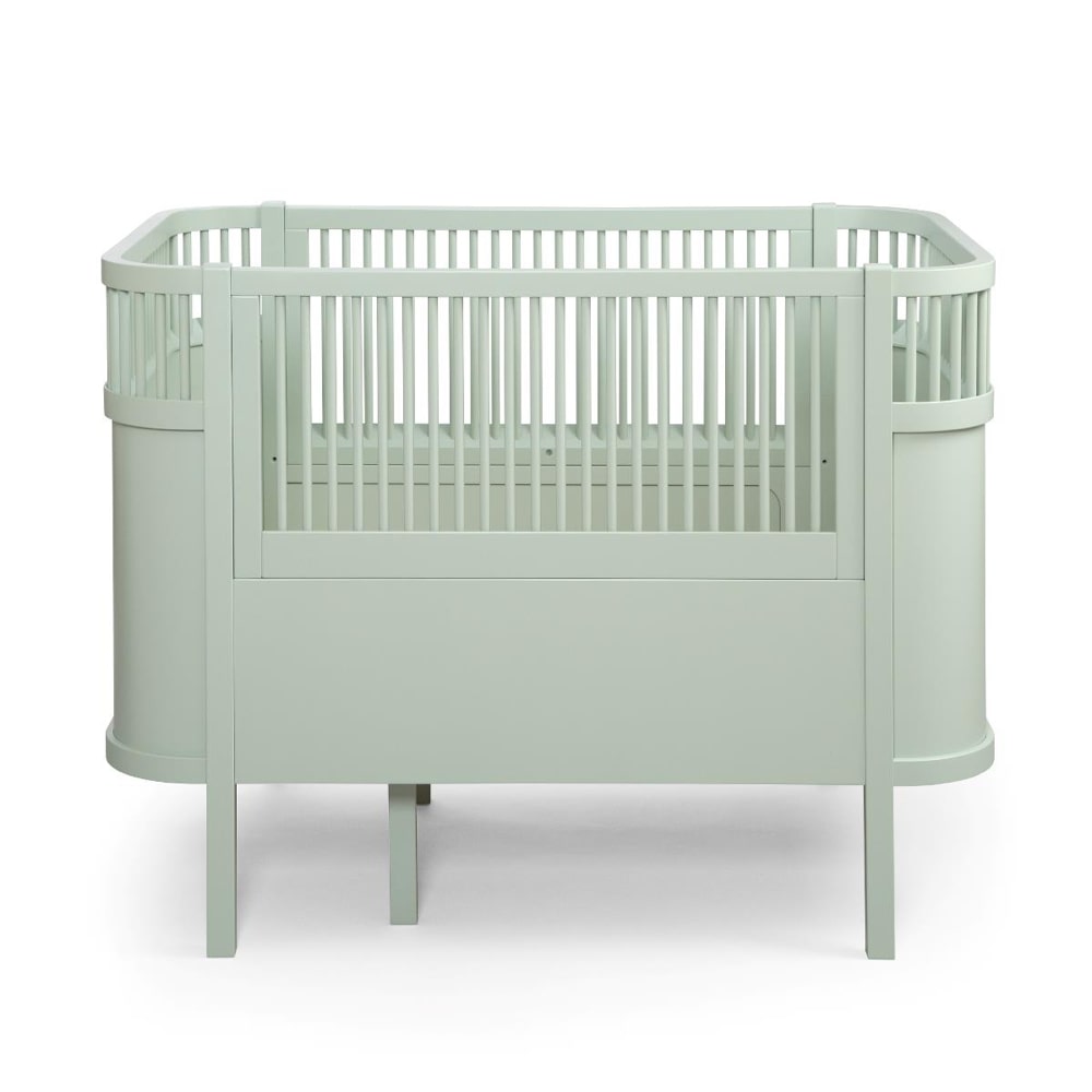 Meegroei bed baby & jr. – mist green